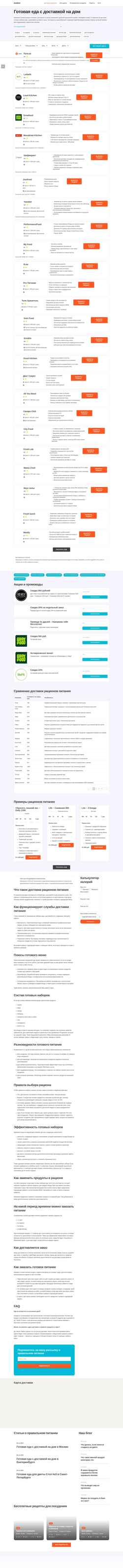 Screenshot amdiet.ru