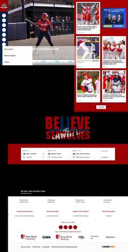 Captura de pantalla stonybrookathletics.com