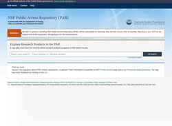 Skjermdump par.nsf.gov