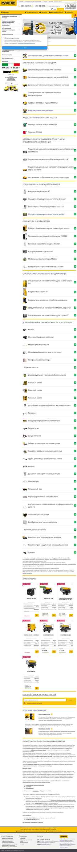 Снимак екрана master-russia.ru