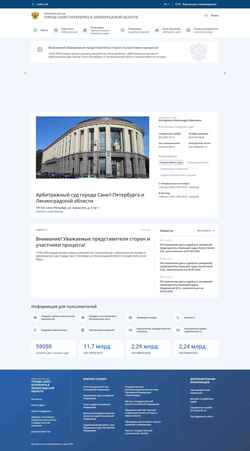 Schermata spb.arbitr.ru