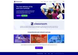 Capture d'écran ilclassroom.com