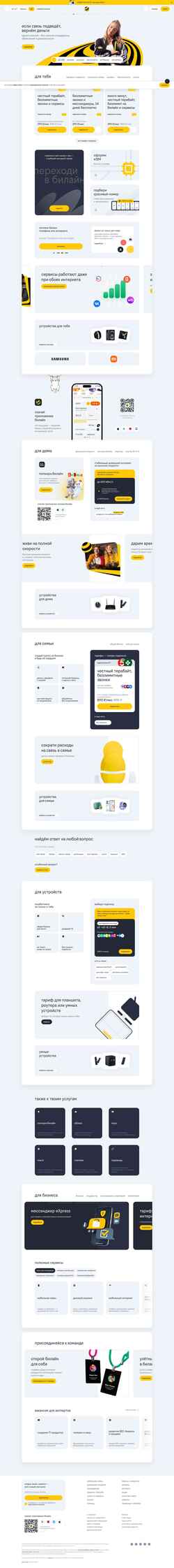 Schermata zarechye.beeline.ru