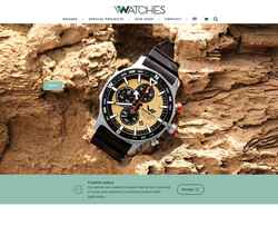 Captură de ecran v-watches.com