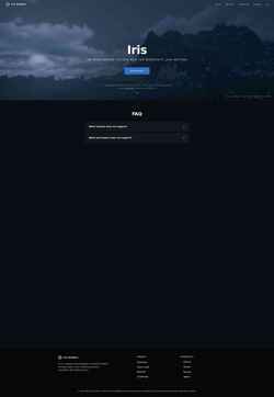 Zrzut ekranu irisshaders.dev