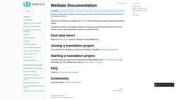 Ekran görüntüsü docs.weblate.org
