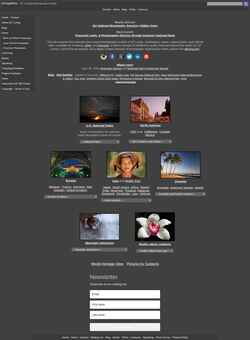 Posnetek zaslona terragalleria.com