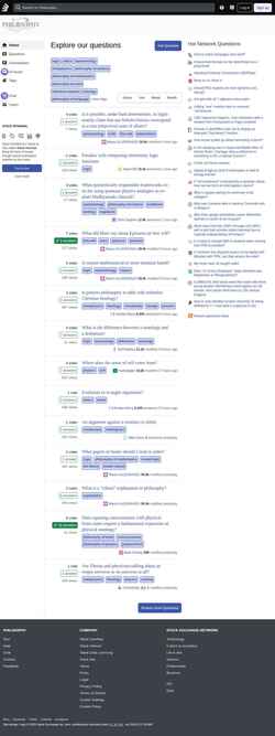 Schermata philosophy.stackexchange.com