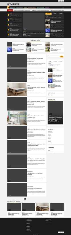 Skjermdump gizmodose.com
