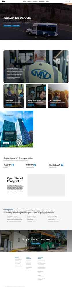 Ekraanipilt mvtransit.com