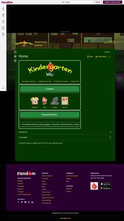 Снимак екрана kindergarten.fandom.com