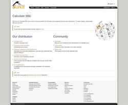 Skjermdump wiki.calculate-linux.org