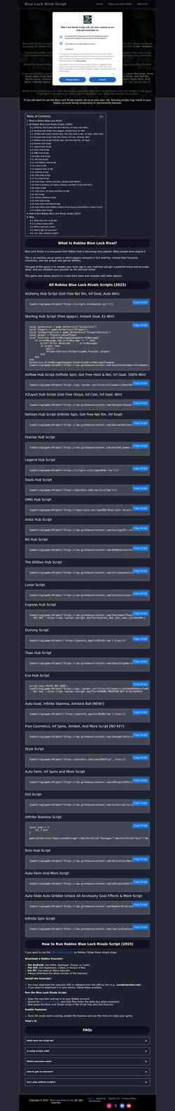 Schermafbeelding bluelockrivalsscript.com