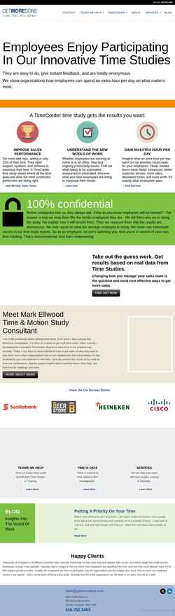 Screenshot getmoredone.com