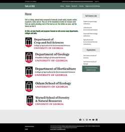 Zrzut ekranu soils.uga.edu