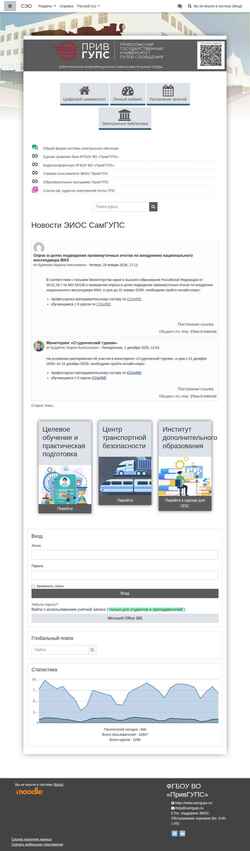 Schermata lms.samgups.ru