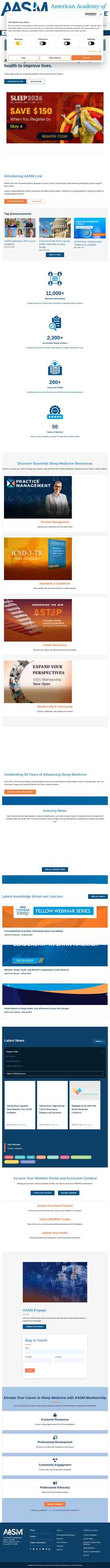 Skjermdump aasm.org
