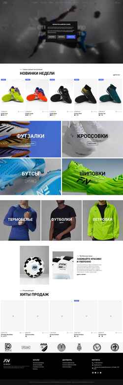 Captura de pantalla fnsports.ru