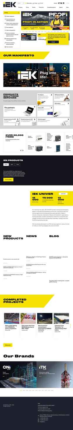 Screenshot iek.global