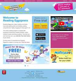 スクリーンショット readingeggspress.com