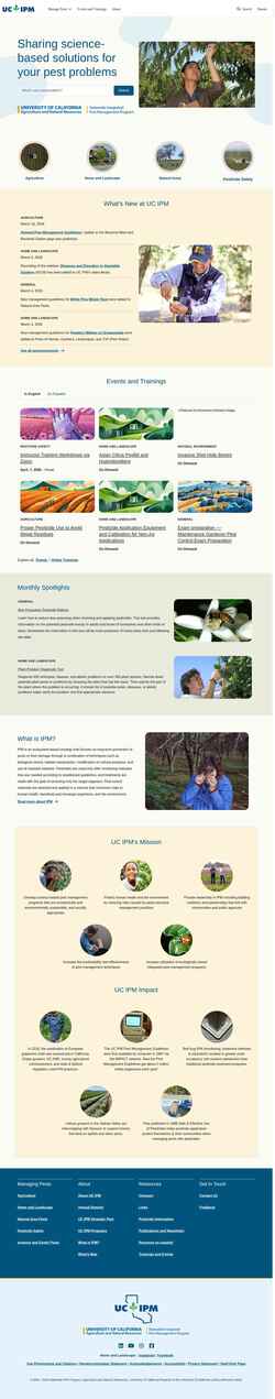 Снимак екрана ipm.ucanr.edu