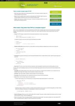 Екранна снимка twig.symfony.com