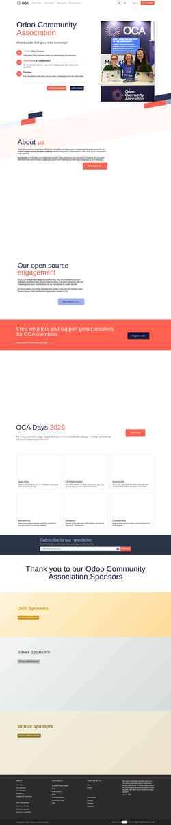 Screenshot odoo-community.org