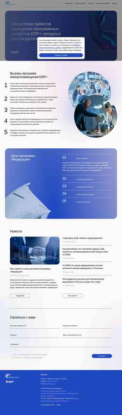 Zrzut ekranu itfederation.ru
