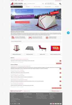 Zrzut ekranu snegir.shop