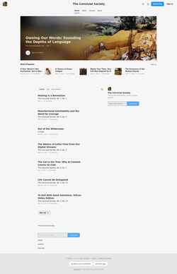 Screenshot theconvivialsociety.substack.com