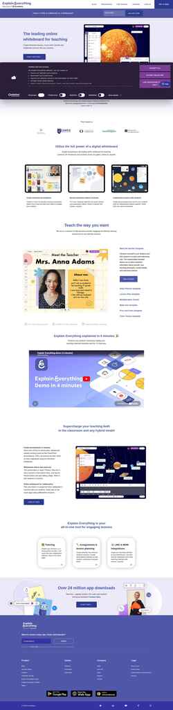Скриншот explaineverything.com