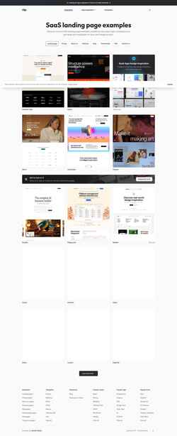 Снимак екрана saaslandingpage.com