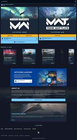 Скриншот artstorm.com