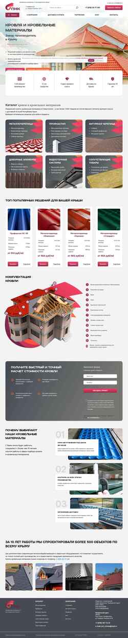 Screenshot pnk.com.ru
