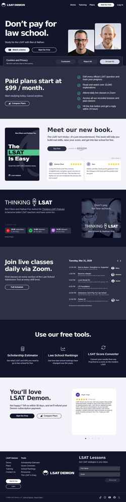 Schermata lsatdemon.com