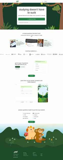 Snímek obrazovky jungleai.com