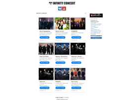 Captura de pantalla infinityconcert.ru