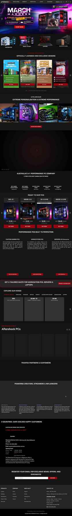 Скриншот aftershockpc.com.au