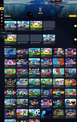 Ekrānuzņēmums allout.game