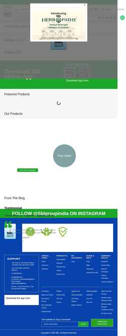 Ekrānuzņēmums sblglobal.com