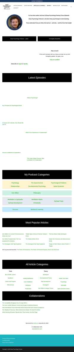 Screenshot deep-psychology.com