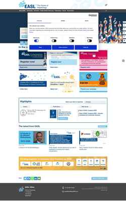 Screenshot easl.eu