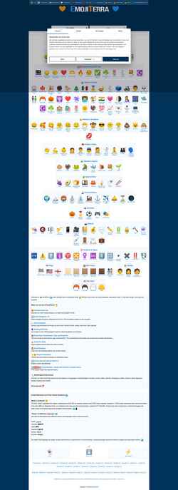 Schermata emojiterra.com