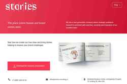 Captura de pantalla stories-consulting.ru