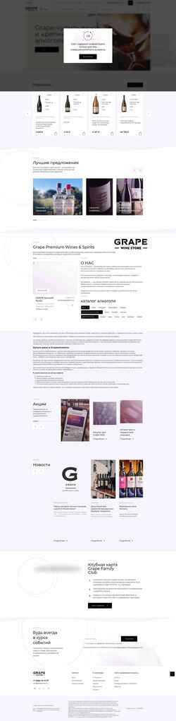 Snímek obrazovky grapewinestore.ru