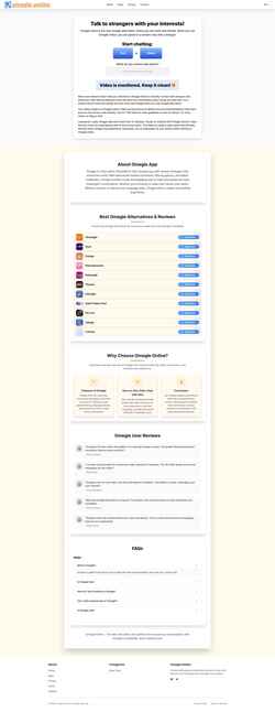 Schermata omegle.online