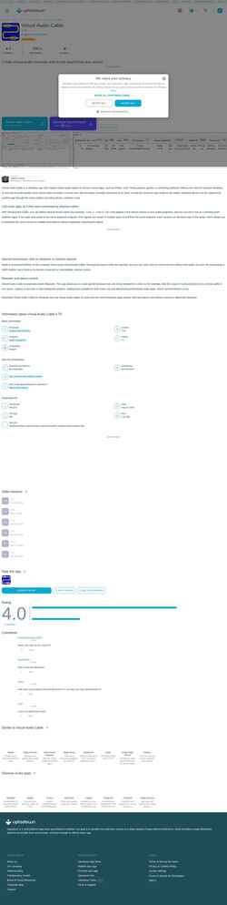 Skjermdump virtual-audio-cable.en.uptodown.com