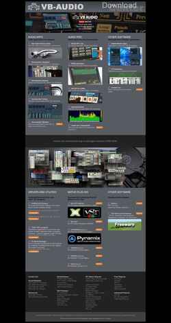 截屏 download.vb-audio.com
