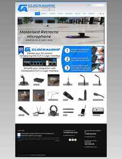 Schermata clockaudio.com