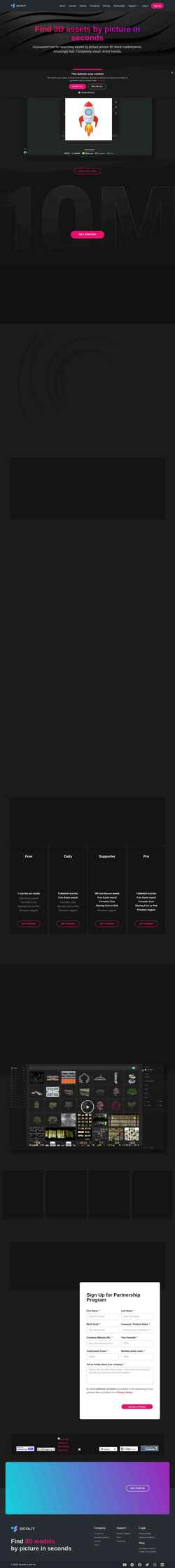 Screenshot asseter.ai